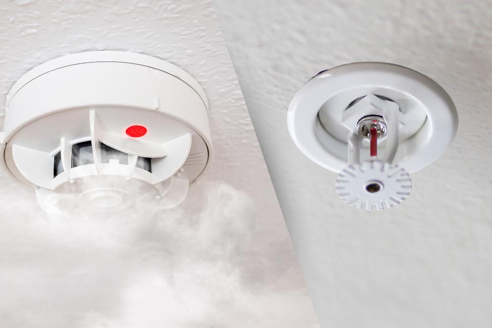 גלאי עשן וספרינקלר