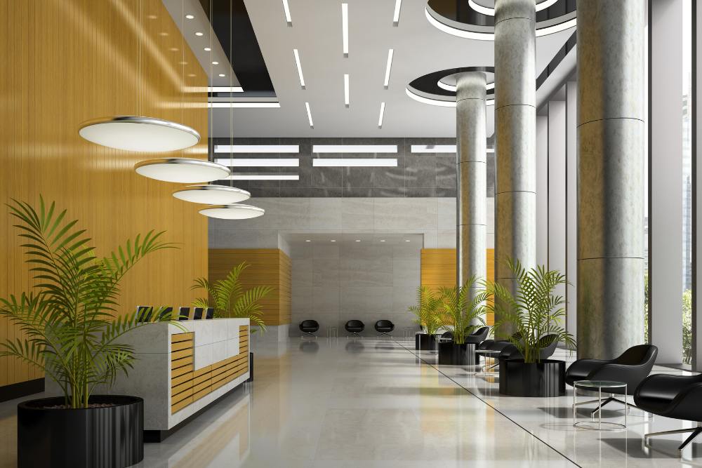 ריהוט משרדי מתאים ללובי הכניסה של בנייני משרדים