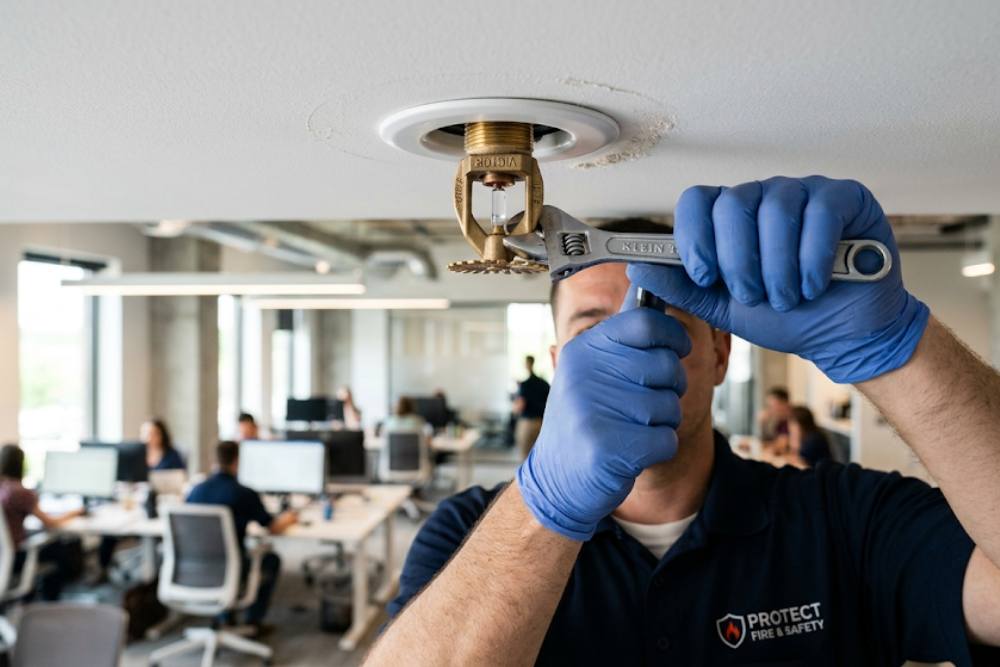 הזזת ספרינקלרים במבנים קיימים